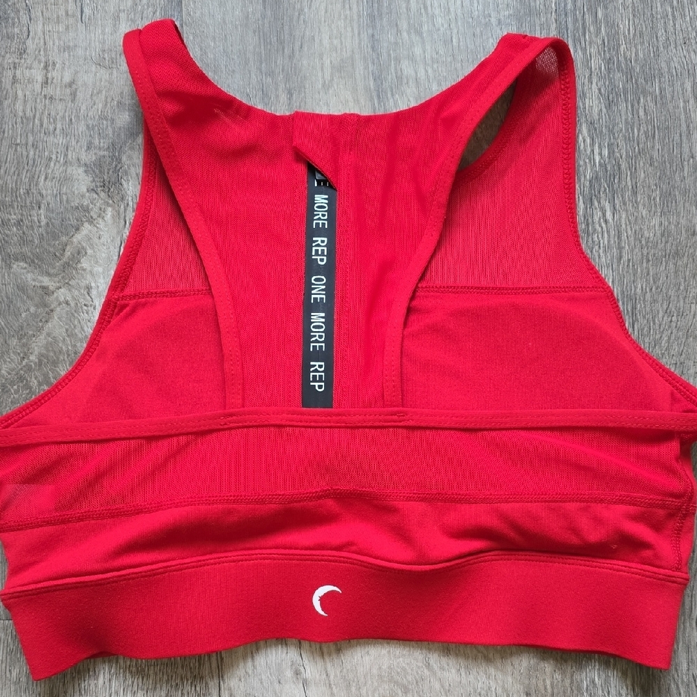 ZYIA Active Women's All Star Bra - Red - Size M - Picture 4 of 5